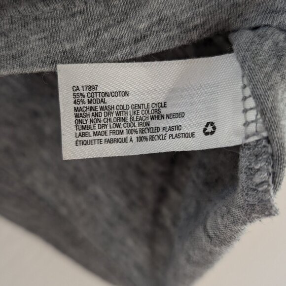 GAP scoop neck T shirt grey size XS - Picture 5 of 9